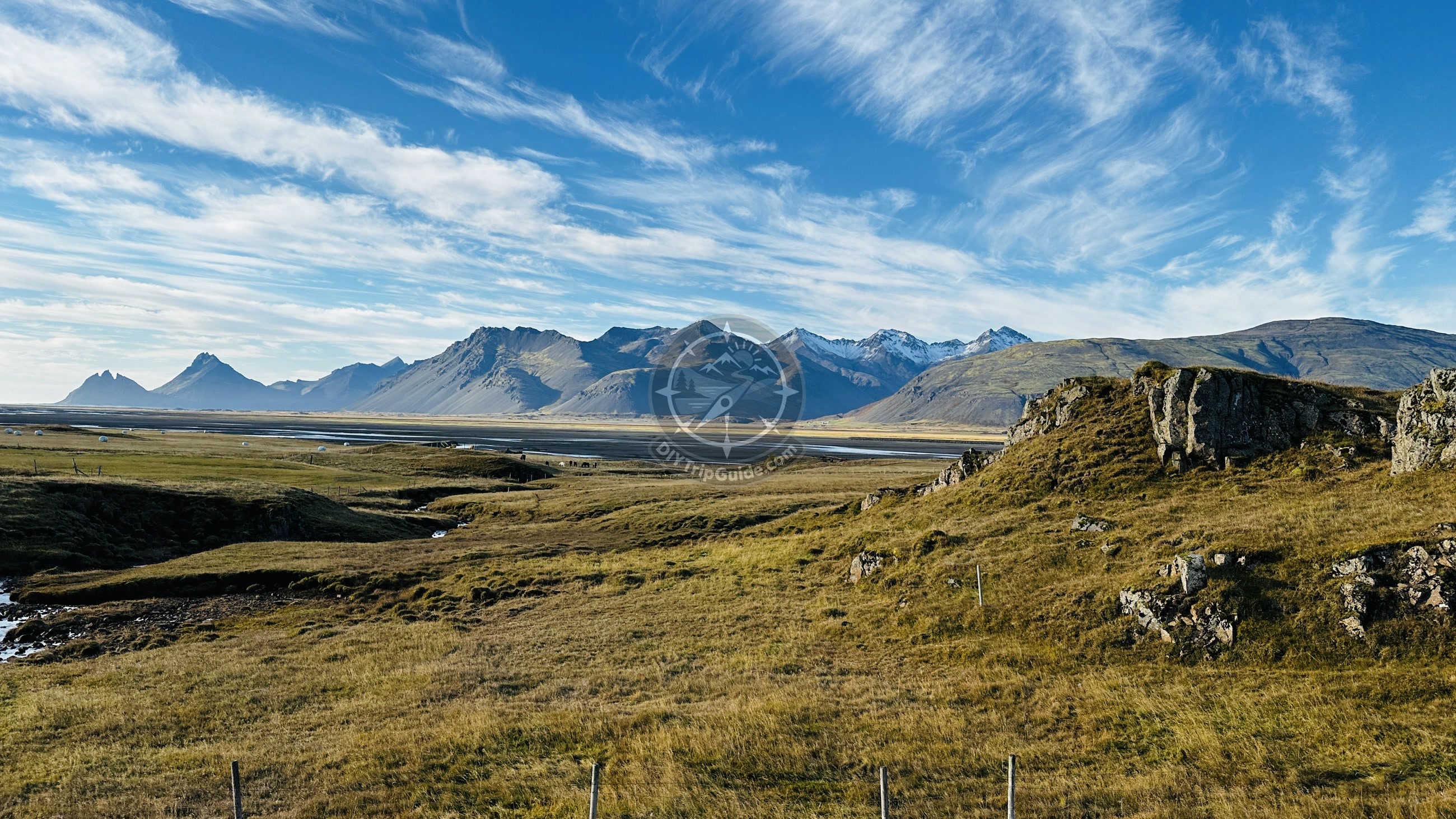 Eastfjords approach landscape before the more demanding mountain-road section.