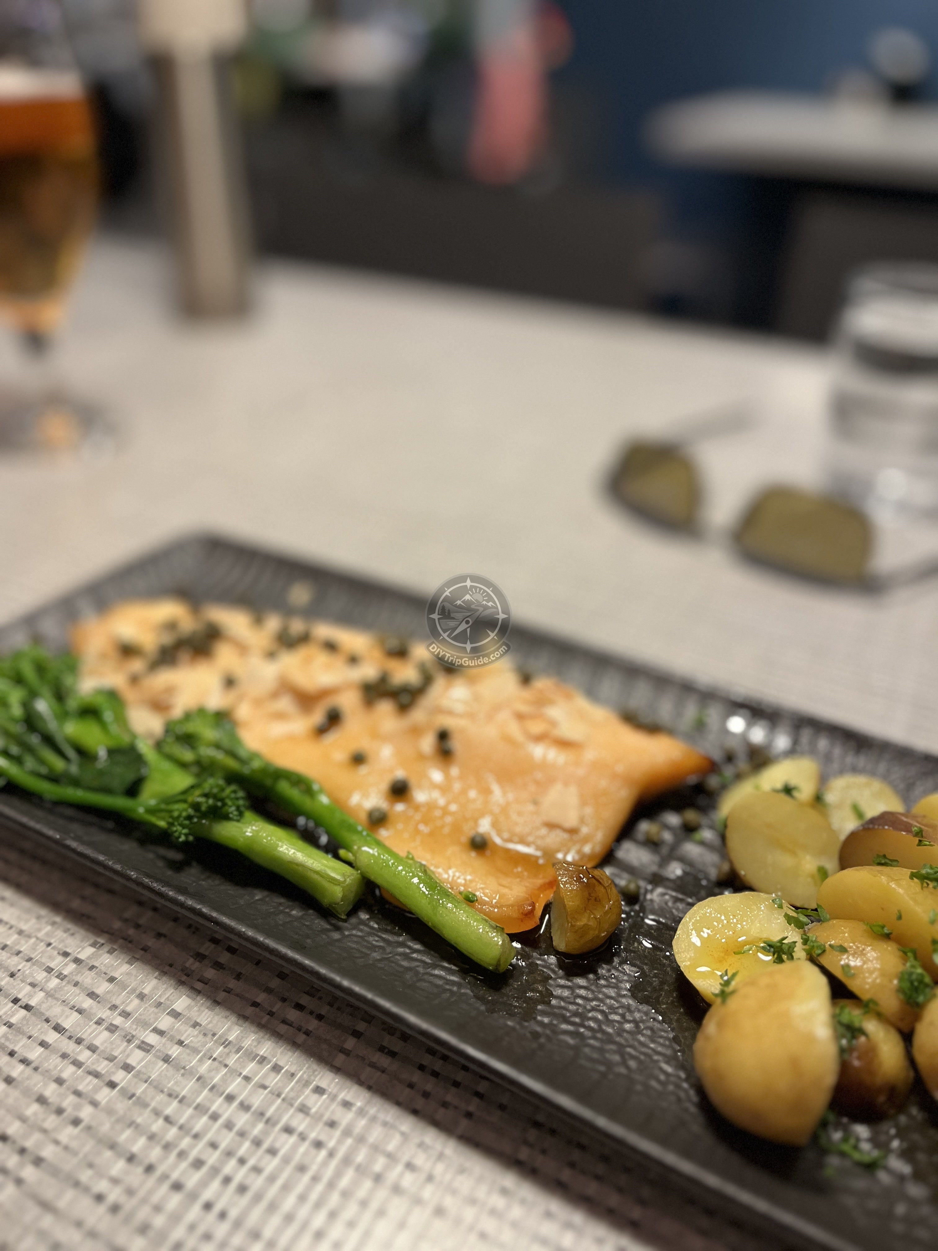Salt Café & Bistro: Arctic char, listed at 4,190 kr on our October 2 receipt.